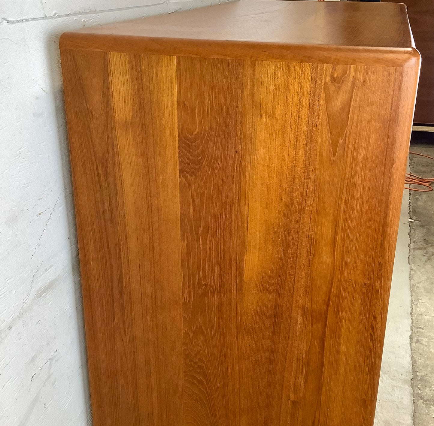 Vintage Modern Teak Armoire