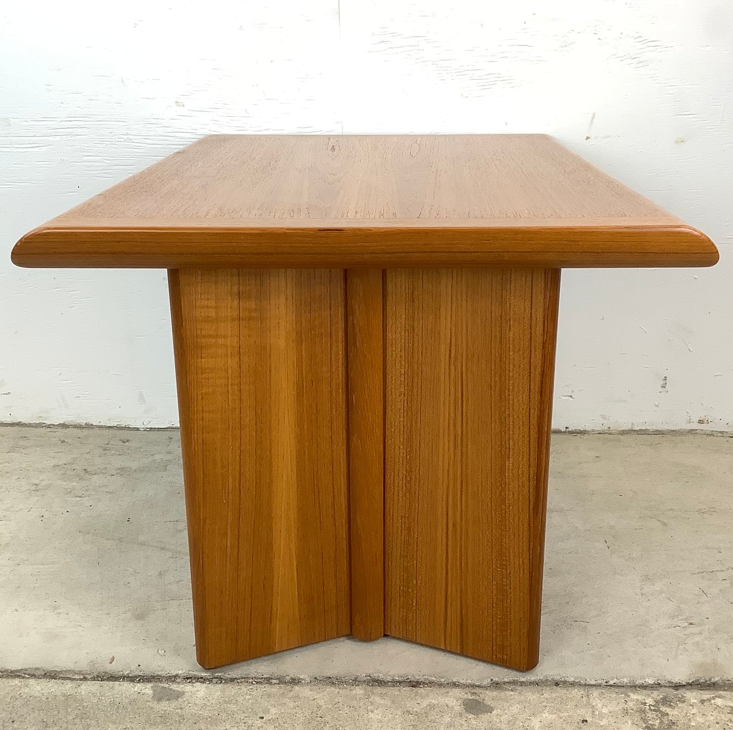 Pair Danish Modern Teak End Tables by Nordic Furniture