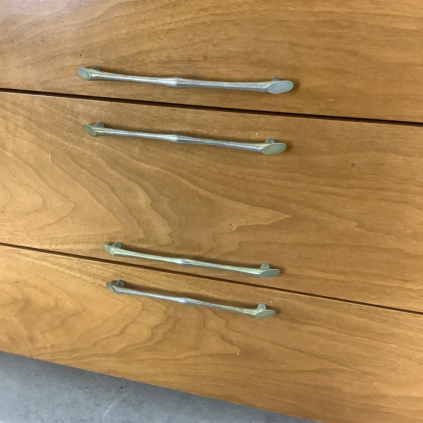 Danish Modern Walnut Sideboard With Display Topper