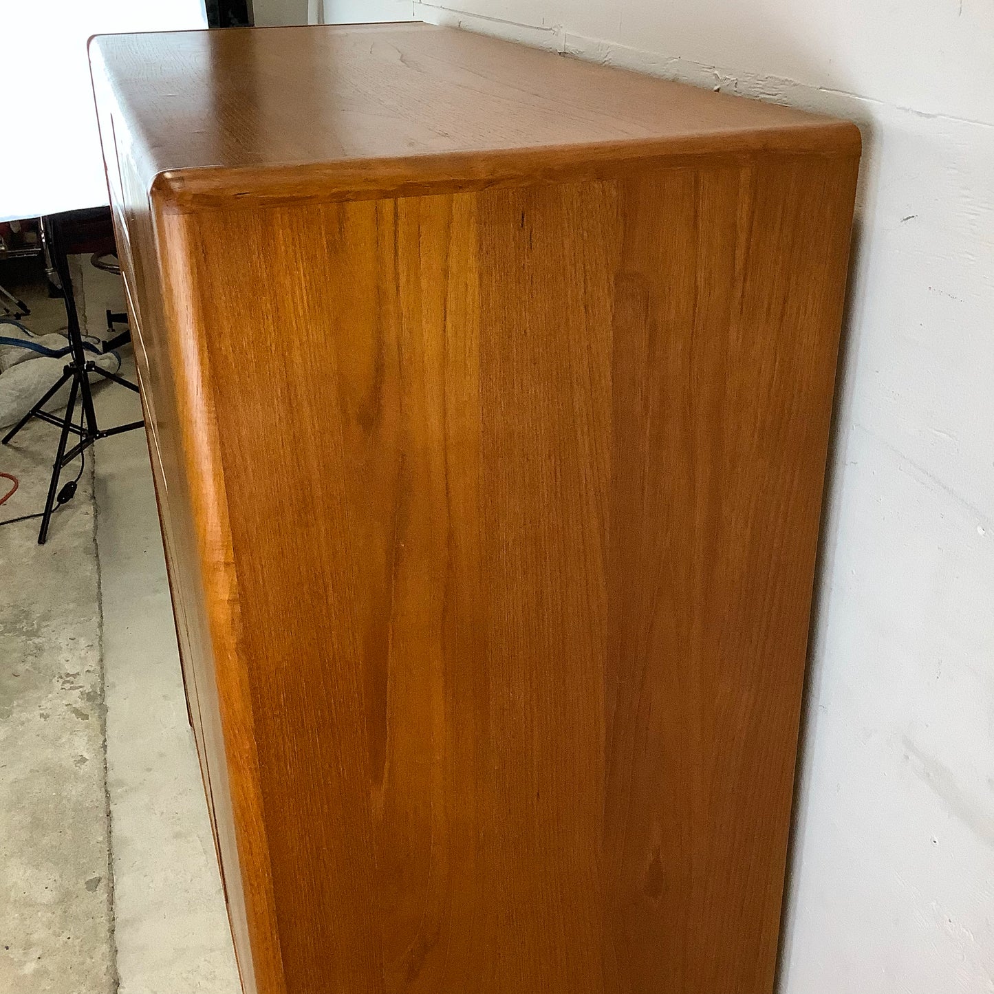 Vintage Modern Teak Armoire