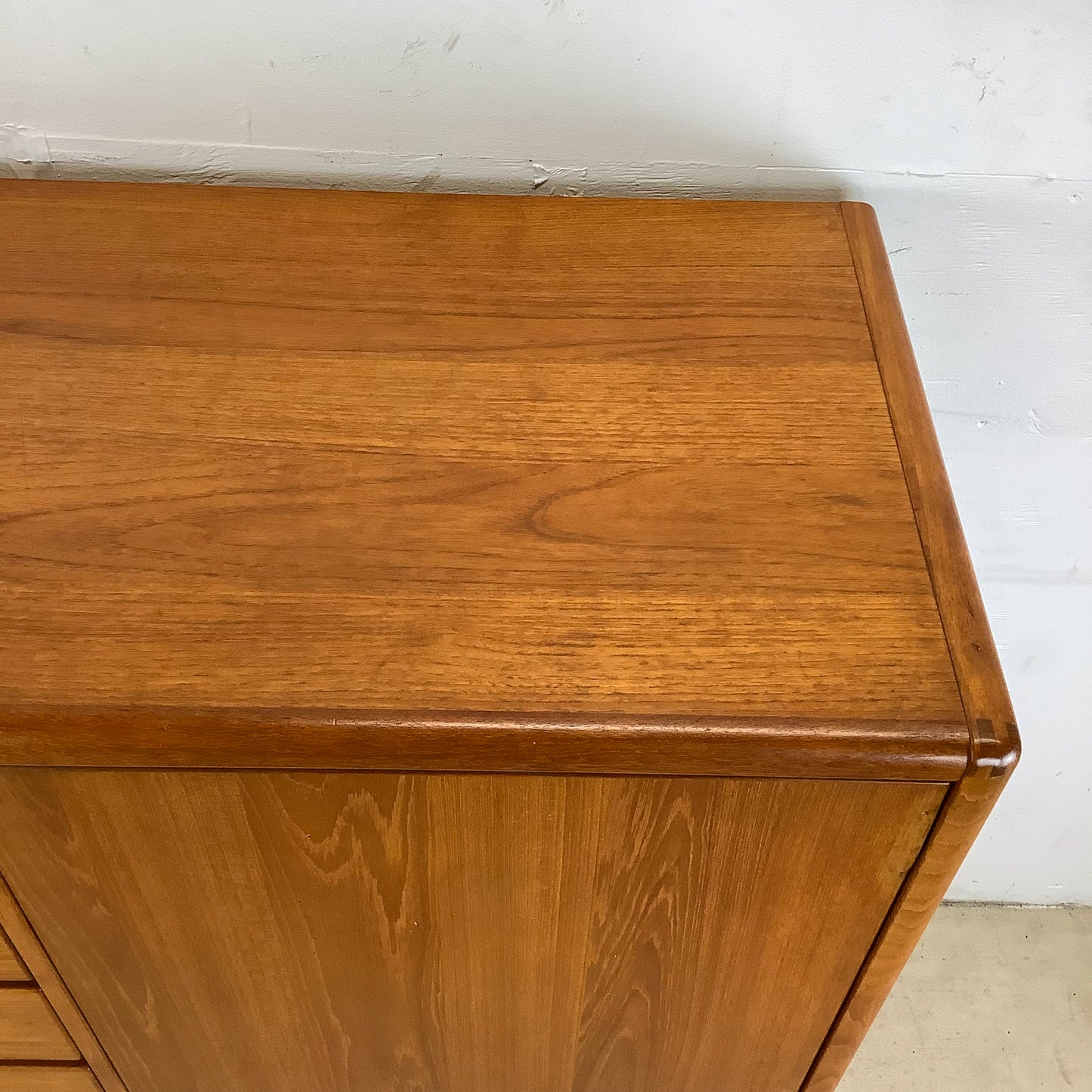 Vintage Modern Teak Armoire