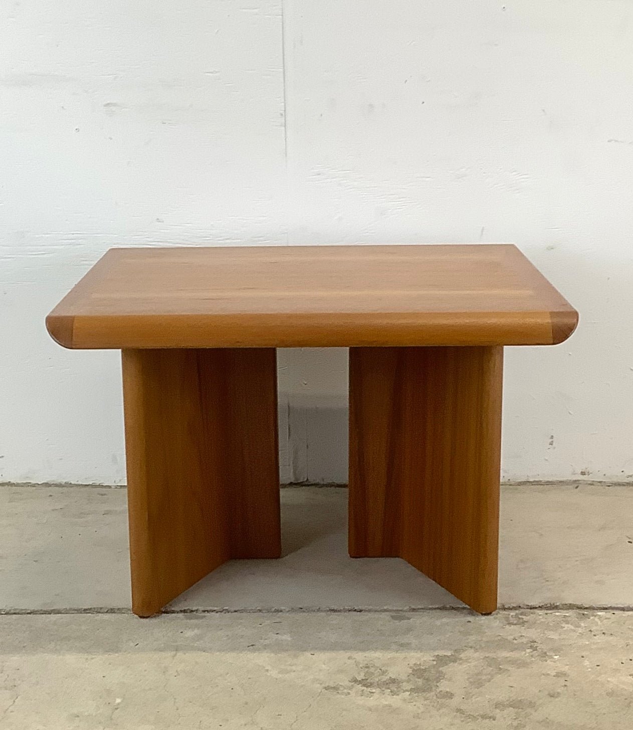 Pair Danish Modern Teak End Tables by Nordic Furniture