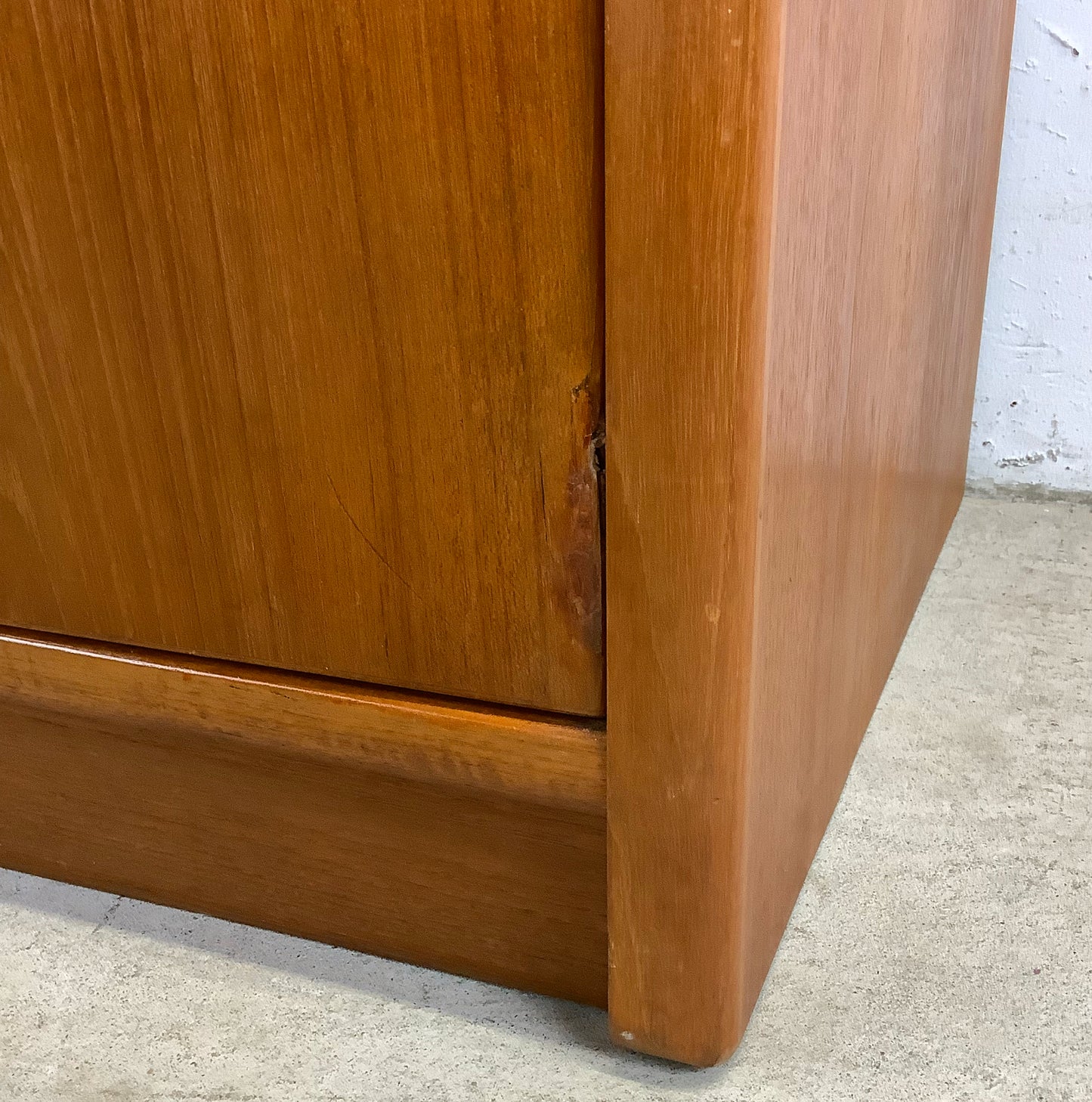 Vintage Modern Teak Armoire