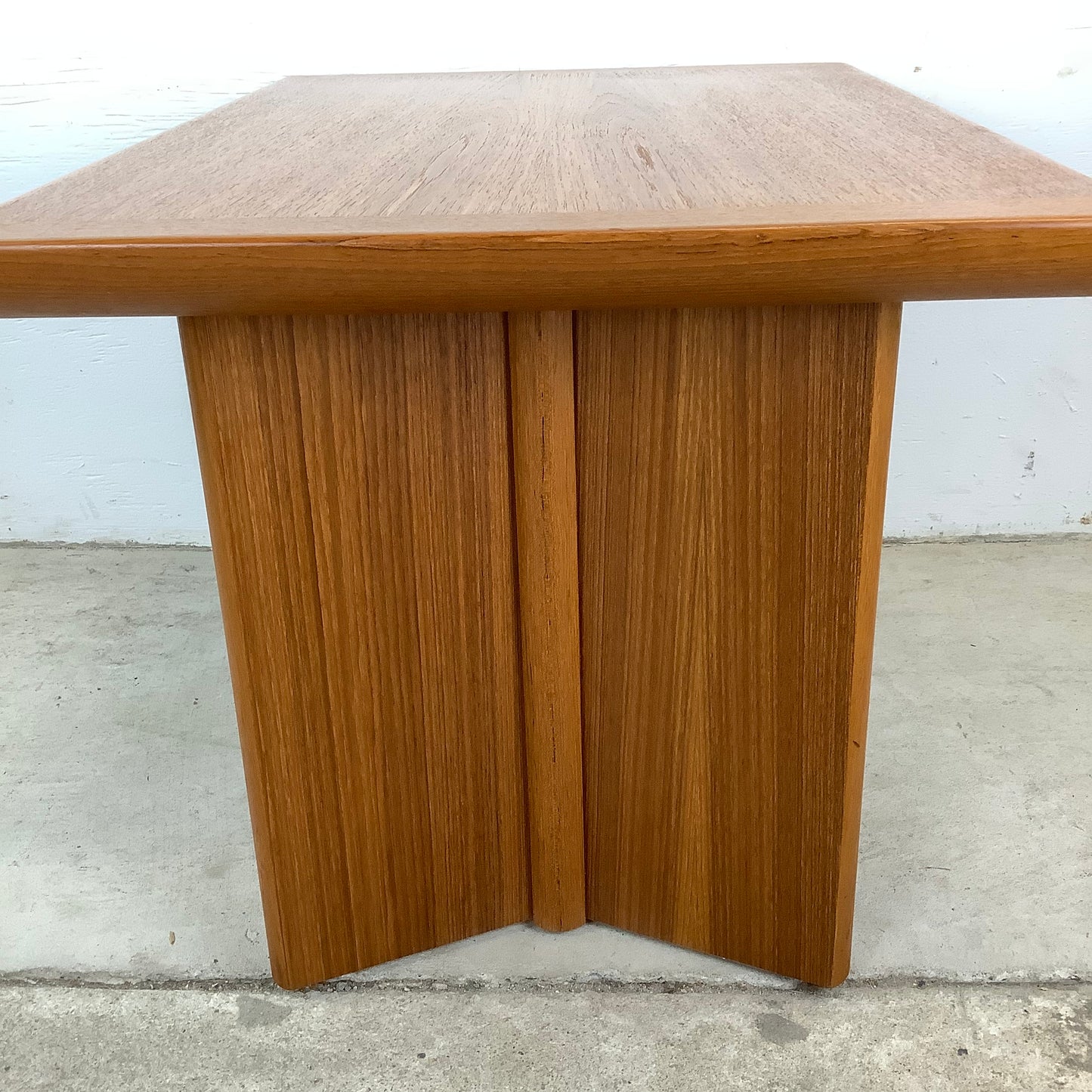 Pair Danish Modern Teak End Tables by Nordic Furniture