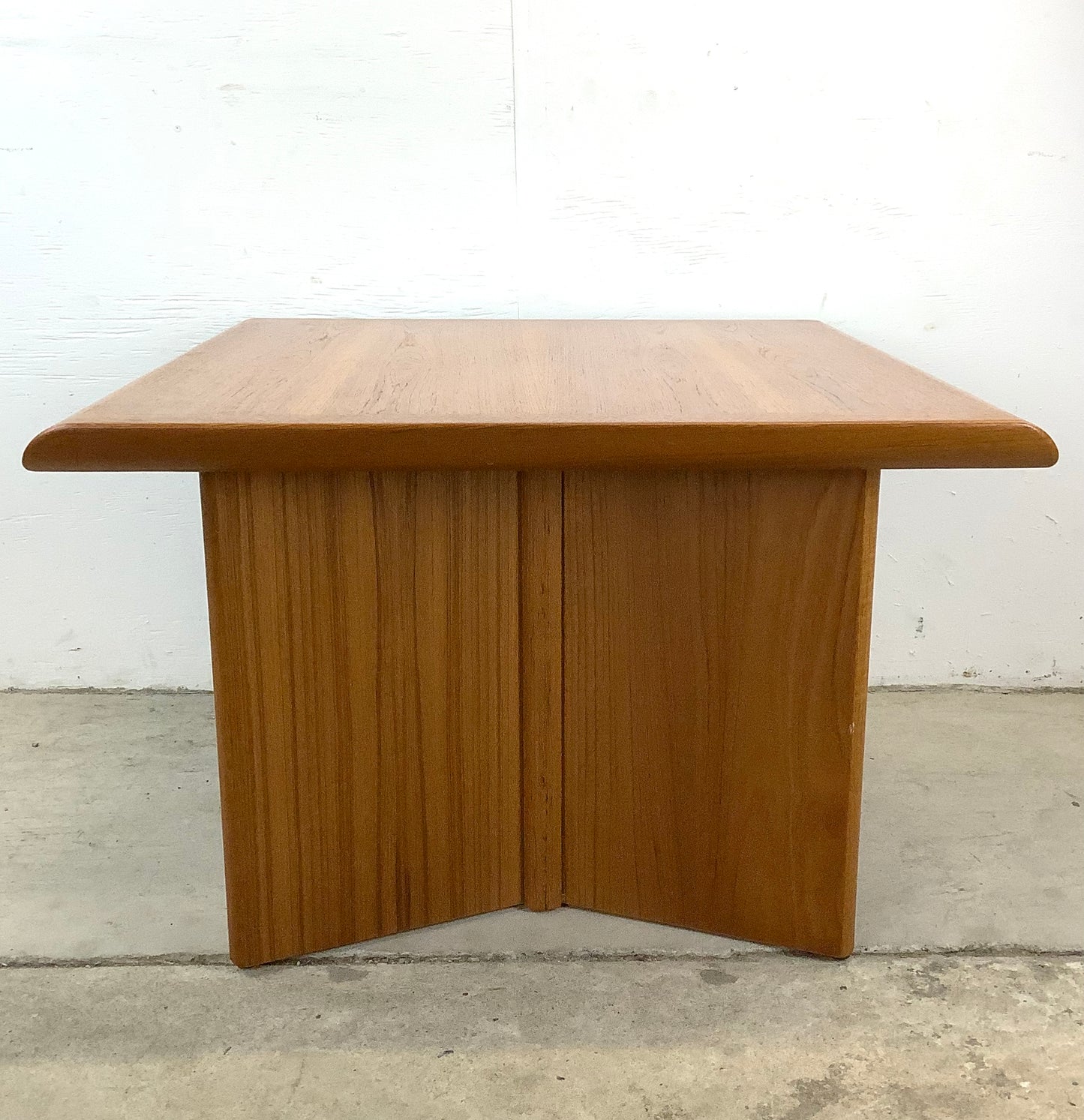 Pair Danish Modern Teak End Tables by Nordic Furniture