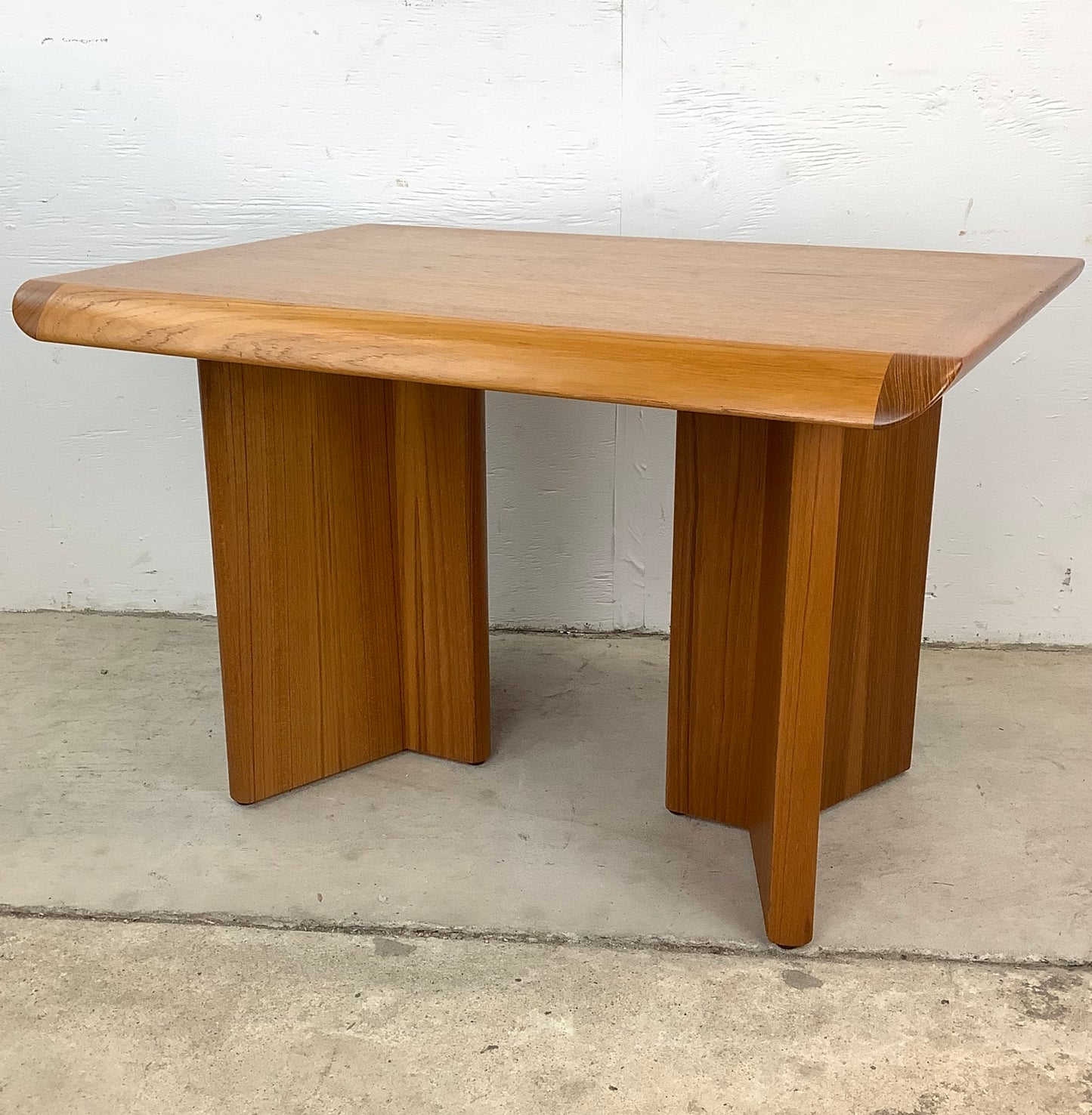 Pair Danish Modern Teak End Tables by Nordic Furniture