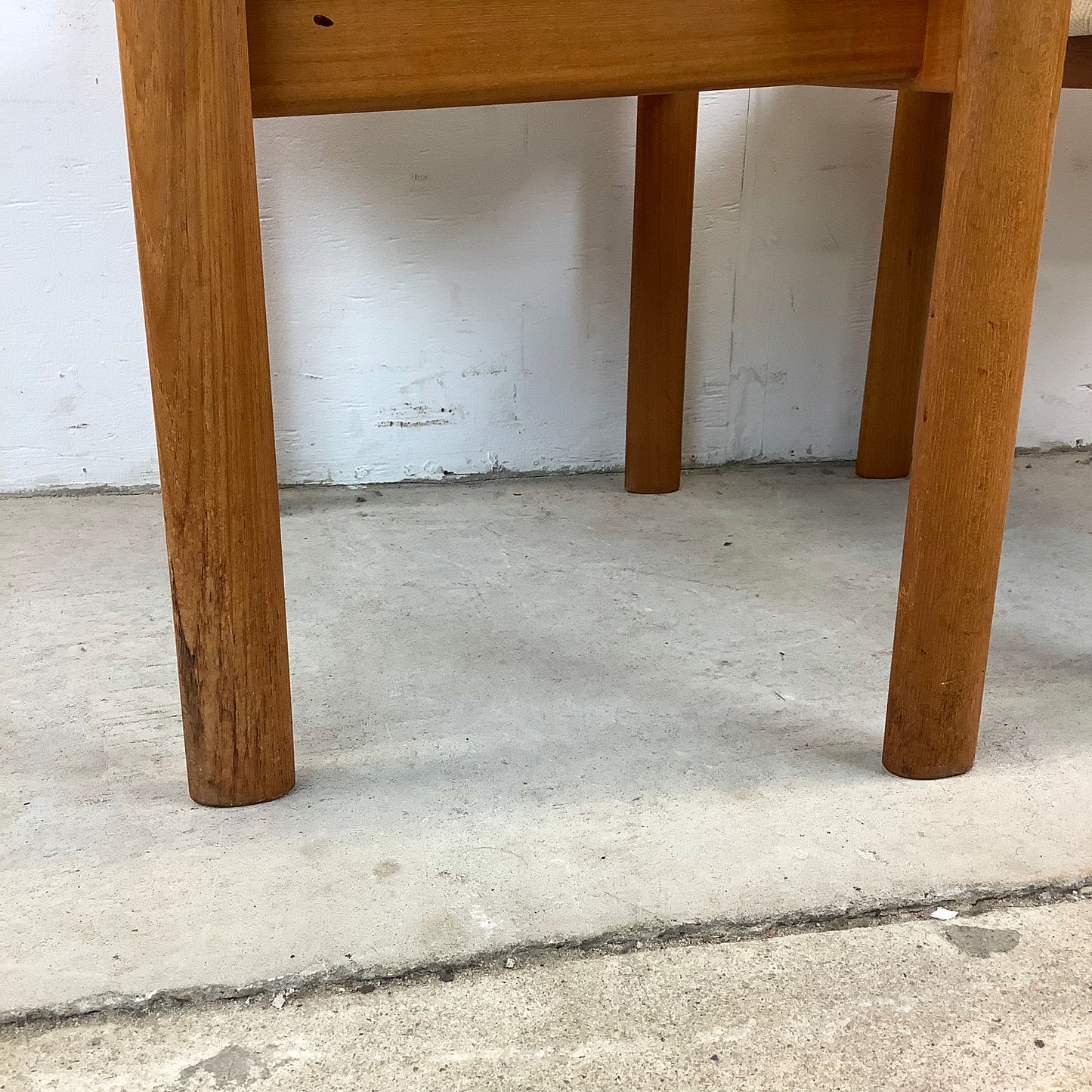 Vintage Modern Teak Armchairs- a Pair