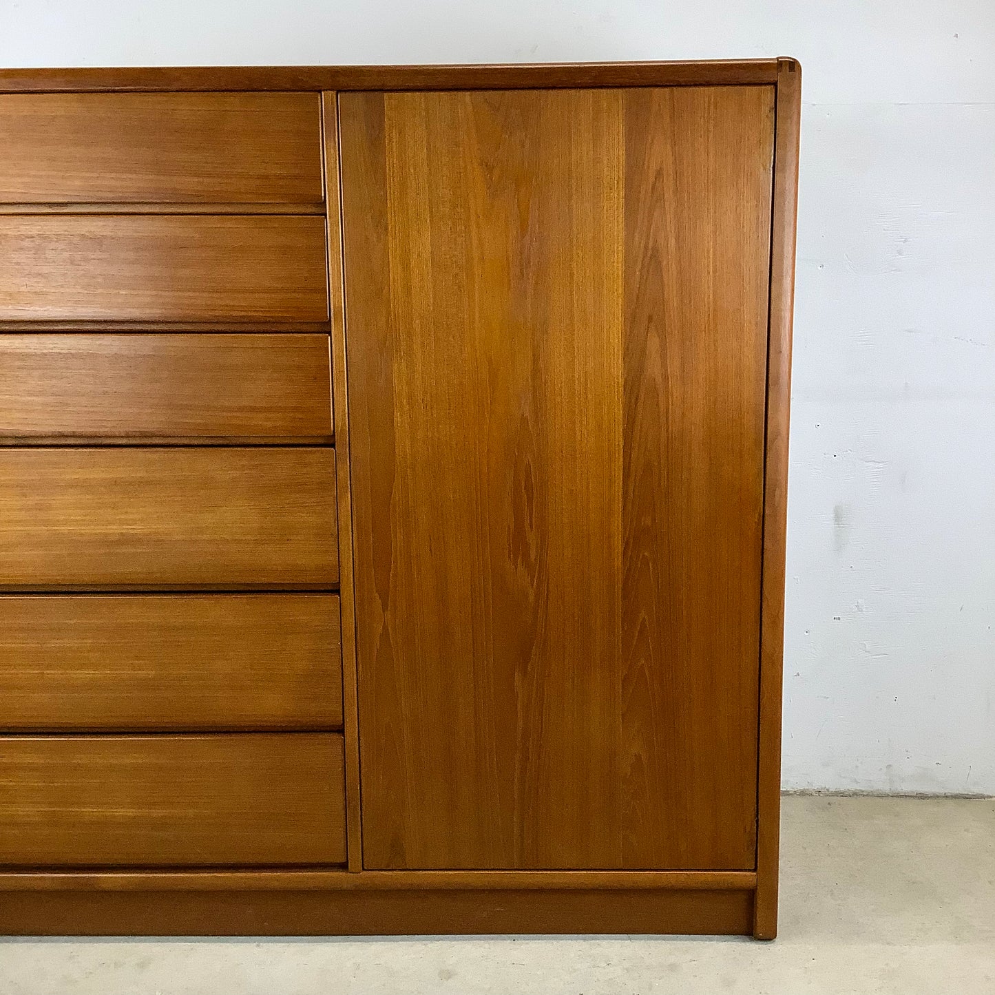 Vintage Modern Teak Armoire