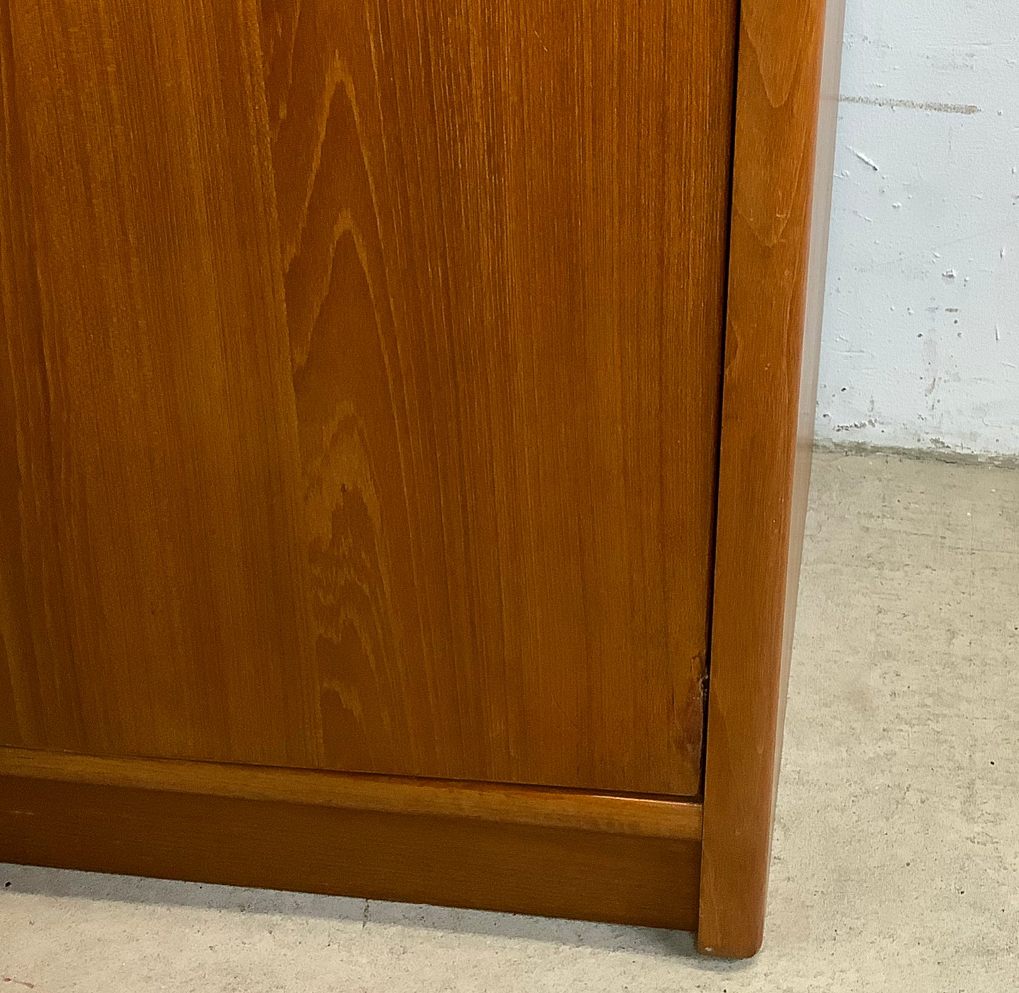 Vintage Modern Teak Armoire