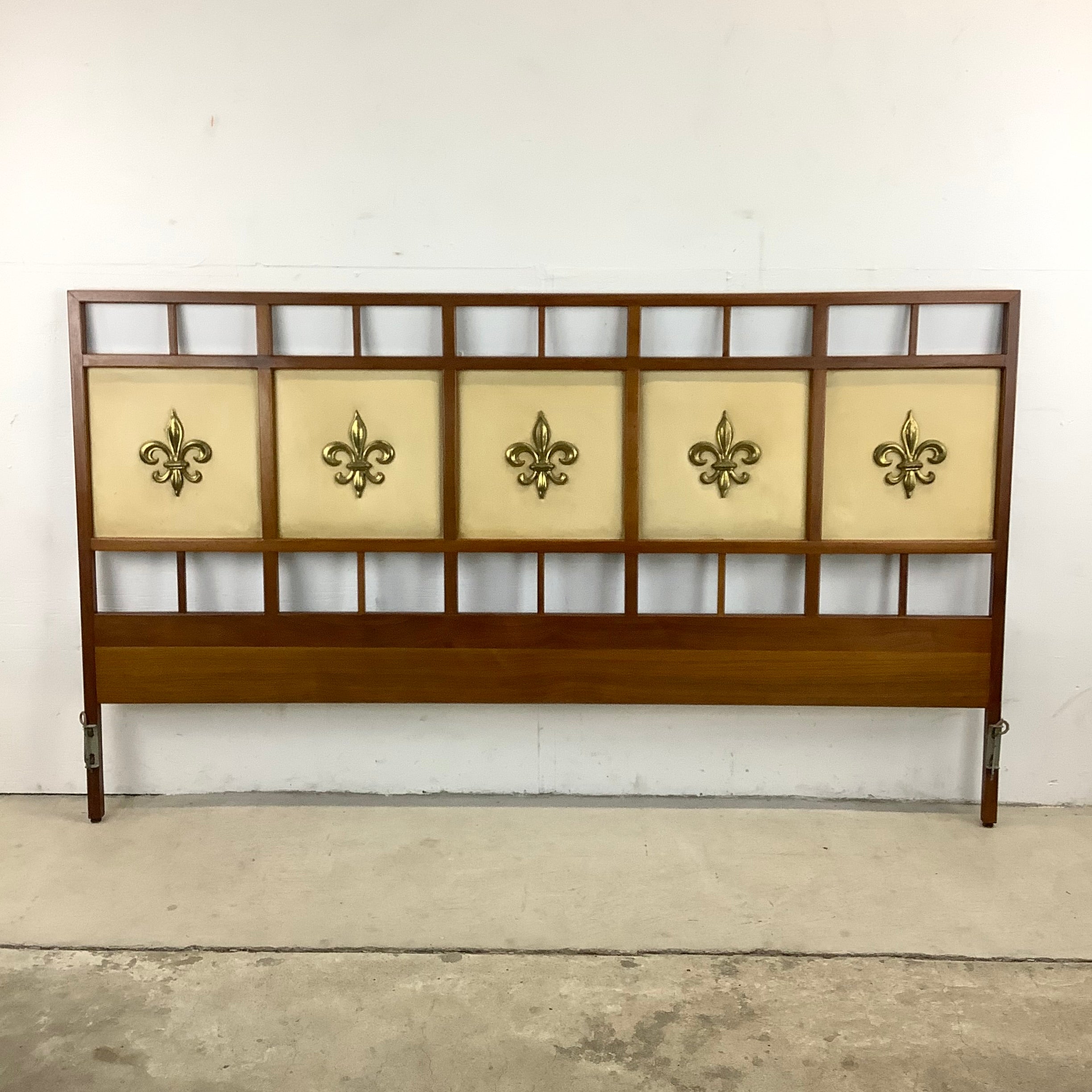 Vintage mid on sale century headboard